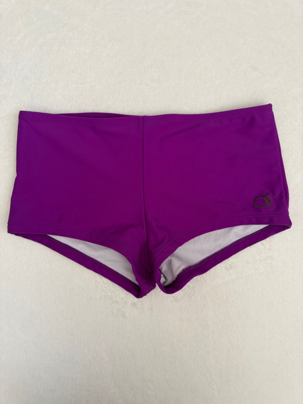 {Ocean Pacific} OP | Swim Bottoms Boyshorts Bikini OG23Y203 Purple (M 7-8)
